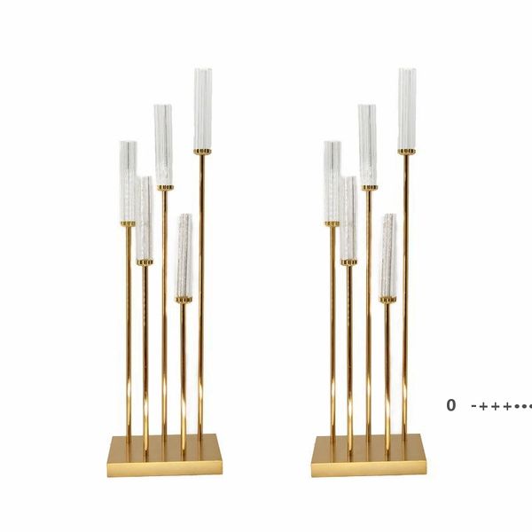 

wedding backdrop stick 12 heads candelabra wedding aisle decor gold tall event table centerpieces for wedding stands by sea gwe10340