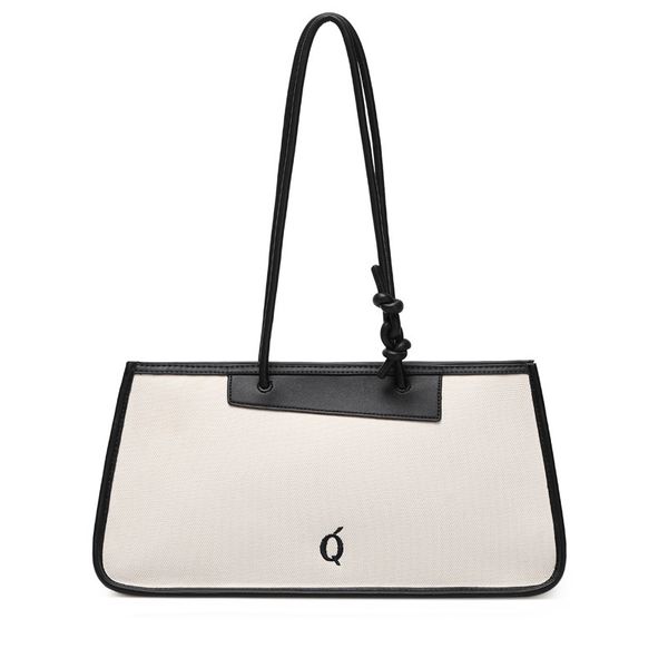 

luxury handbags minority underarm women's fashion canvas irregular design trapezoidal geometric bag fashion messenger single shoulder b
