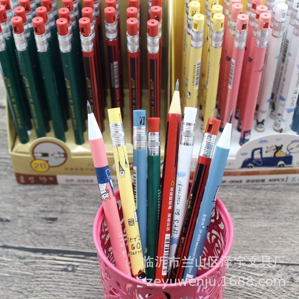 

stationery student 2.0mm thick lead automatic pencil cartoon core movable hb sharpening pen