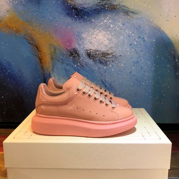 

2021 classic canvas oblique man casual shoes for women fashion lace up designer sneaker 34-46, Black