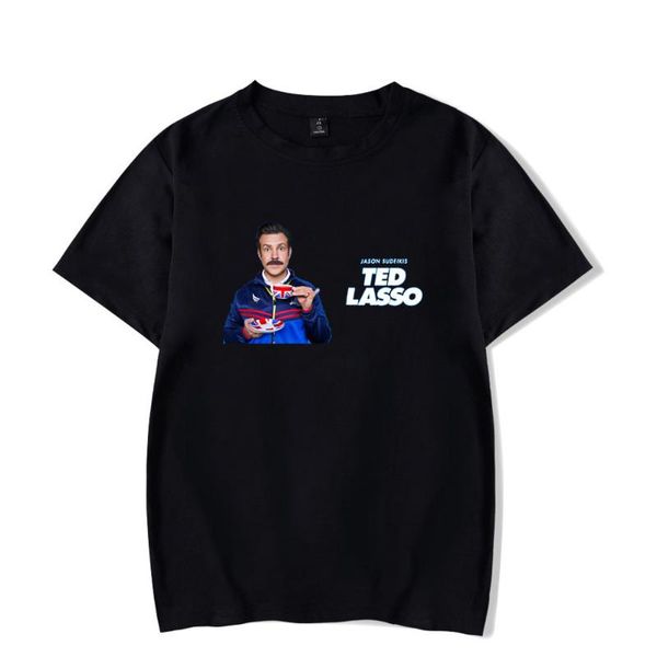 

men's t-shirts ted lasso season jersey merch tshirt men cosplay member name women casual streetwear, White;black
