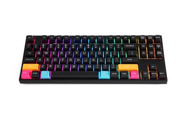 

keyboards bluetooth mechanical keyboard, mkb87 87-key dual-mode kit 80% tkl -swappable switch light effect rgb led type