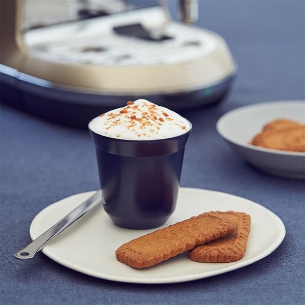 

mugs 2 packs of espresso cups double stainless steel coffee 80ml powder