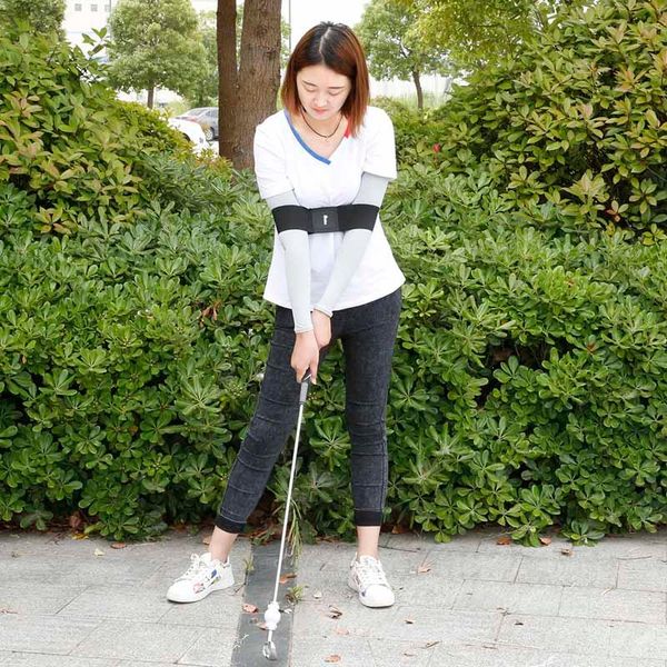 

golf training aids smooth swing arm band hand posture corrector belt zj55