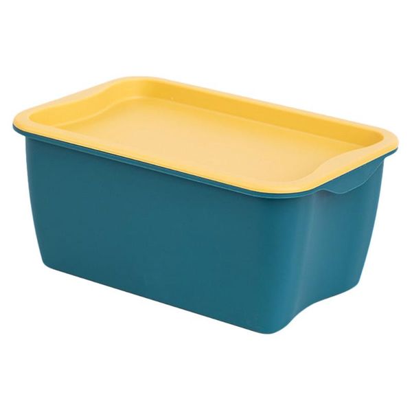 

tissue boxes & napkins 1pc multi-purpose cosmetics storage box home life case desktop