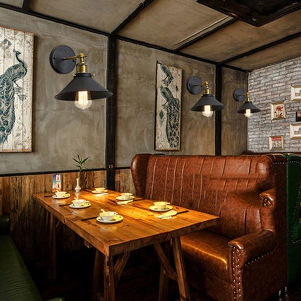 

wall lamp 2021 vintage light country bar retro decoration aisle sconces