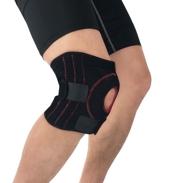 

elbow & knee pads 1pc exercise pad support protection warmer bone black red, Black;gray