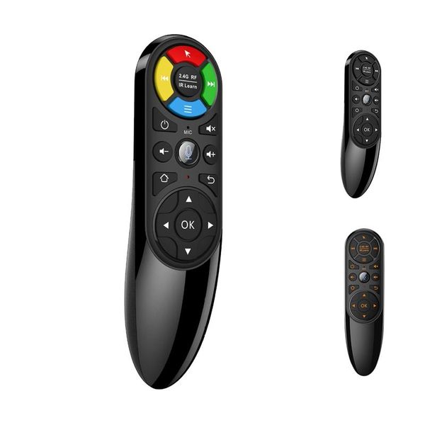 

wireless voice air mouse 2.4g rf for x96 km9 a95x android tv box remote controlers