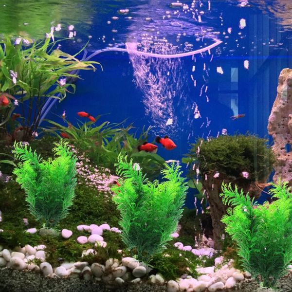 

decorations artificial aquarium plant decoration underwater fish tank submersible flower water grass viewing ornament decor