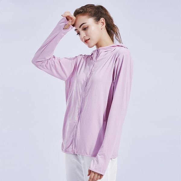 

yoga outfits quick dry breathable shirts loose casual hooded sports smash-proof blouse female outdoor running clothes workout crop top, White;red