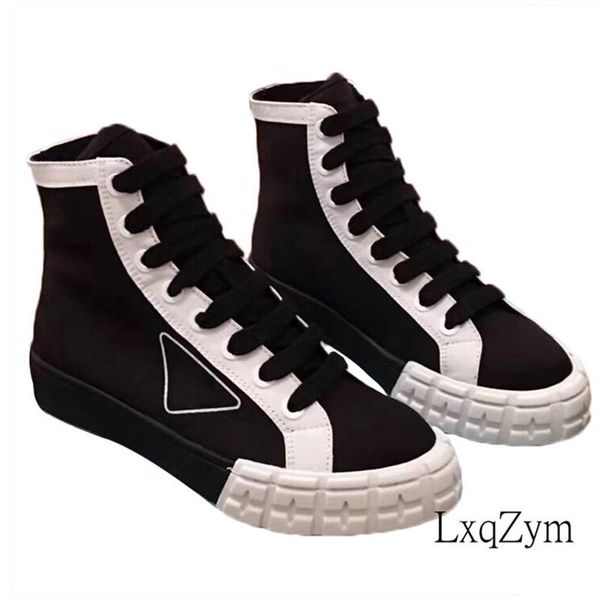 

boots sneakers women zapatos de mujer mixed colors canvas shoes female lace up platform student dailywear casual espadrilles flats, Black