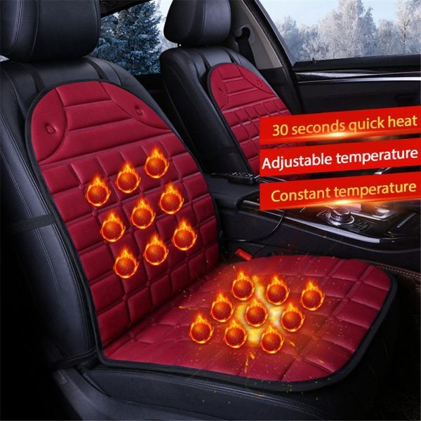 

car seat covers 12v heated cover adjustable quick heating cushion warmer pad auto protector interior accessorie