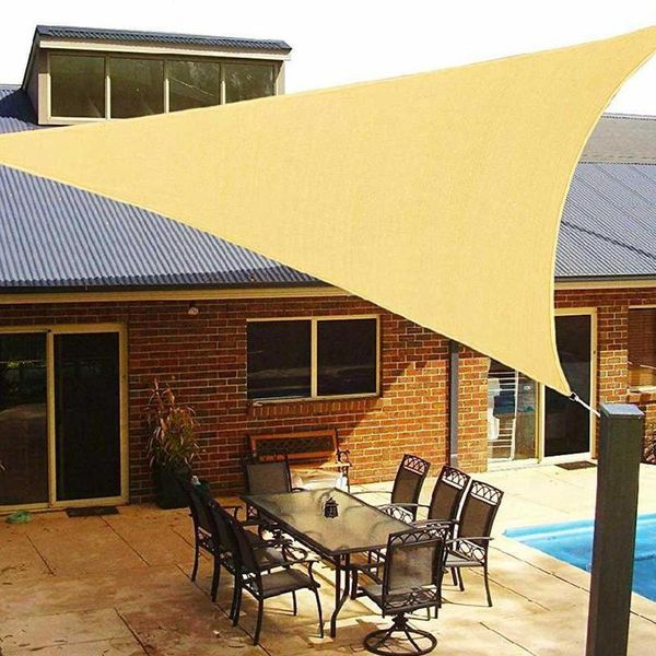 

outdoor waterproof sun shade sail canopy garden beach camping sunshade pool awning shelter tent