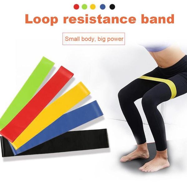 

resistance band fitness loop pilates latex gym training elastic exercise yoga workout bands