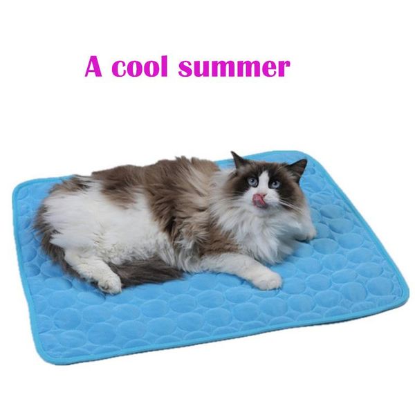 

cat beds & furniture summer pet pad ice dog kennel cold supplies