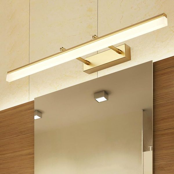 

wall lamp led light bathroom mirror warm white /white washroom fixtures acrylic makeup wy428