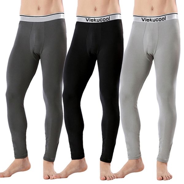 

men long johns thicken thermal underwear winter warm mens thermal pants legging tights thermo underwear winter sleepwear 211108, Black;white