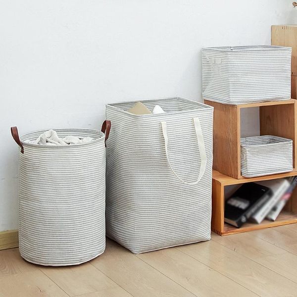 

laundry bags foldable dirty clothes hamper large sundries basket tanding storage bag with long handles