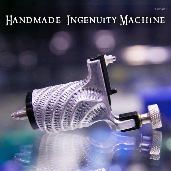 

handmade carved rotary tattoo machine customize design strong motor s for and body art supply1
