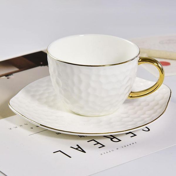 

mugs european minimalist white modern creative ceramics bone china coffee cup saucer set home gift office afternoon tea