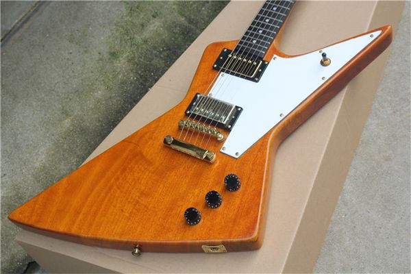 

electric guitar korena explorer, stock, you will get what you see, guitar guitarra