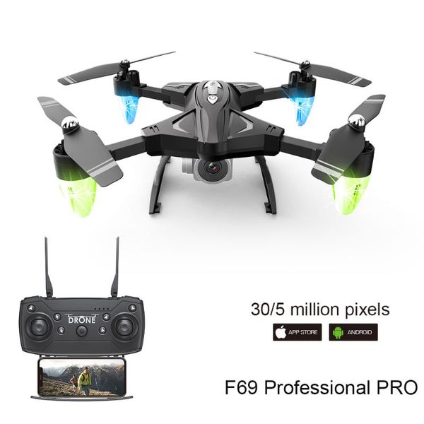 

foldable rc drone quadcopter with ultra hd camera optical flow 4k professional gps dron helicopter toys drones