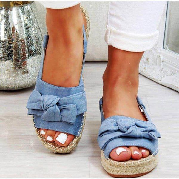 

dress shoes women sandals torridity style fashion bow personality female flat woven casual mouth sandal, Black