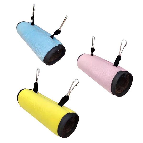 

small animal supplies pet tunnel hammock hanging bed mouse hamster bird parrot squirrel shed cave hut cage pets rest play dropship