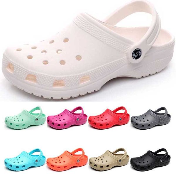 

370 hotsale fashion Sandals Slip On Casual Beach Waterproof Shoes men Classic Nursing Clogs Hospital Women Slippers Work Medical, 11 36-47