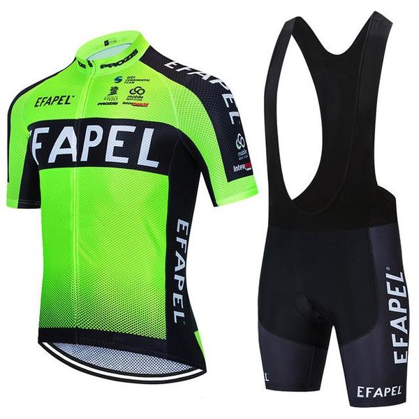 

racing sets 2021 team efapelcycling jersey clothing bike pant sportswear mtb ropa ciclismo men summer pro bicycling maillot culotte wear, Black;blue