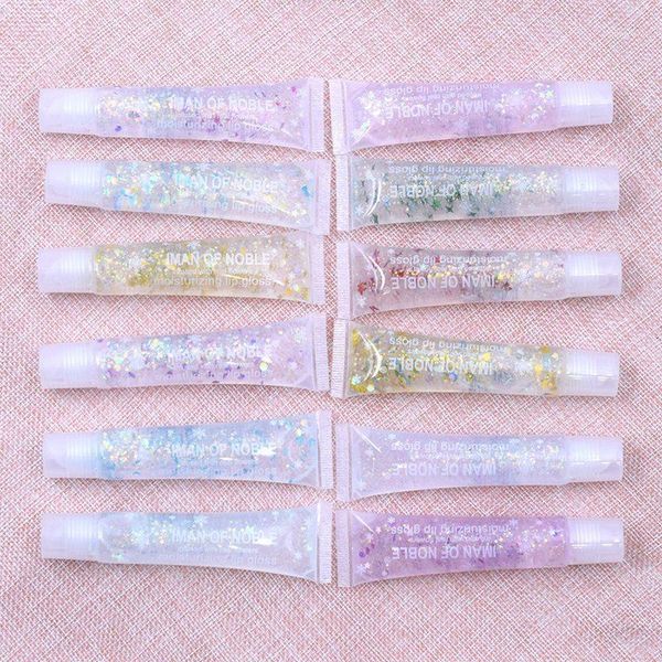 

transparent oil cute shiny lip waterproof sweatproof moisturizing base gloss nourish women lipstick 05331