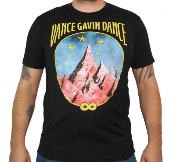 

men's t-shirts dance gavin (mountain star) men t-shirt1, White;black