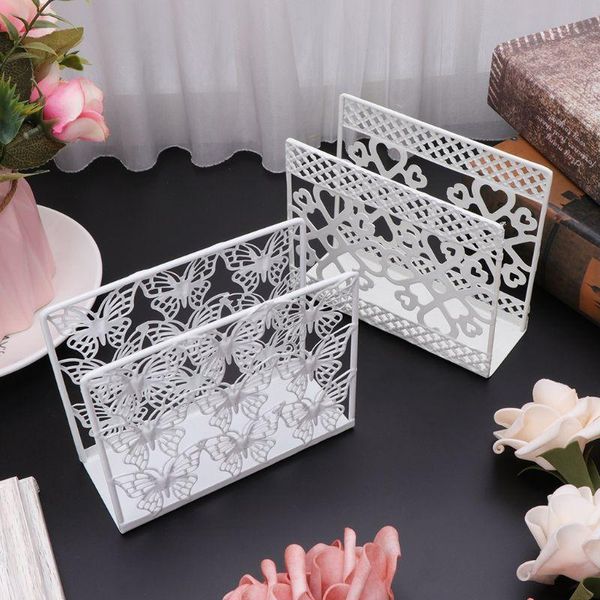 

tissue boxes & napkins metal napkin serviette holder dispenser paper rack home party table decor