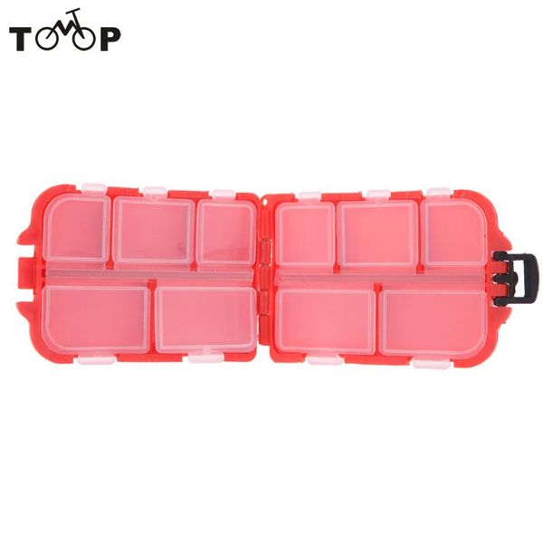 

fishing accessories portable 10 compartments box tackle for lure hooks swivel beads carp