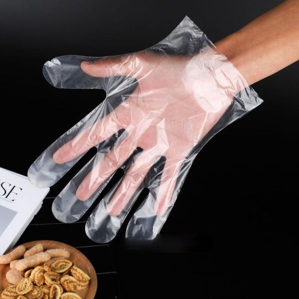 

gloves 100pcs disposable for kitchen disposible no powder