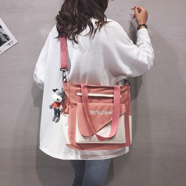 

evening bags 2022 canvas handbags women designer japanese tooling shoulder bag female student korean tide brand crossbody luxury