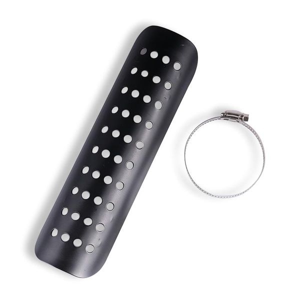 

motorcycle exhaust system durable heat shield pipe cover strong guard motorbike muffler insulation protector