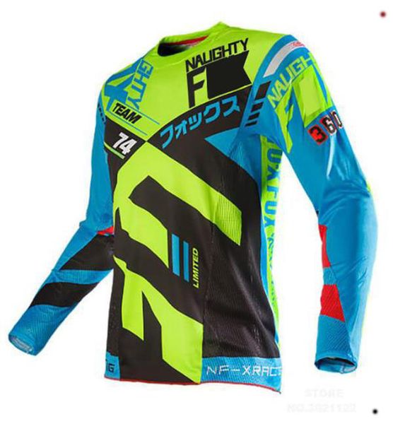 

fx motorcycle speed surrender polyester quick-drying cross-country downhill jersey with the same style customization