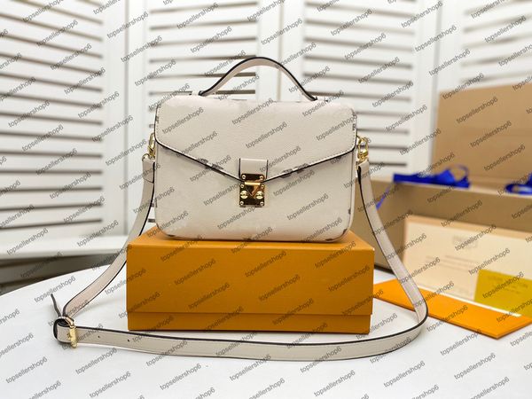 

m45599 pochette metis onthego vanity pm bag grained cowhide leather embossed large pattern women handle handbag purse tote clutch