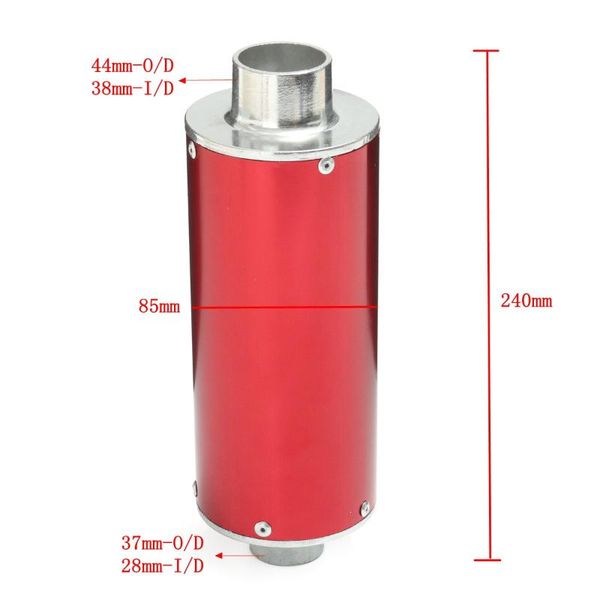 

motorcycle exhaust system 28mm pitbike dirt bike decorate pipe for 50cc 110cc 125cc 140cc