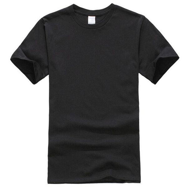

men's t-shirts solid color casual t shirt mens black and white 100% cotton summer skateboard tee boy hip hop tshirt xs-xxl, White;black