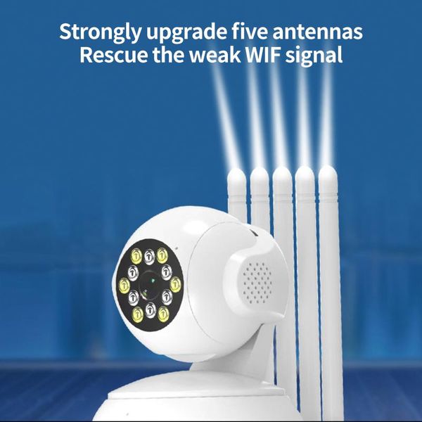 

mini cameras camera security wifi wireless digital zoom auto motion tracking full color night vision outdoor cam for home office el