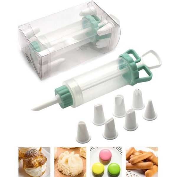 

baking & pastry tools 8pcs cake mounting gun tips set cream decoration icing piping nozzles cupcake decoraemounting mouth tube model