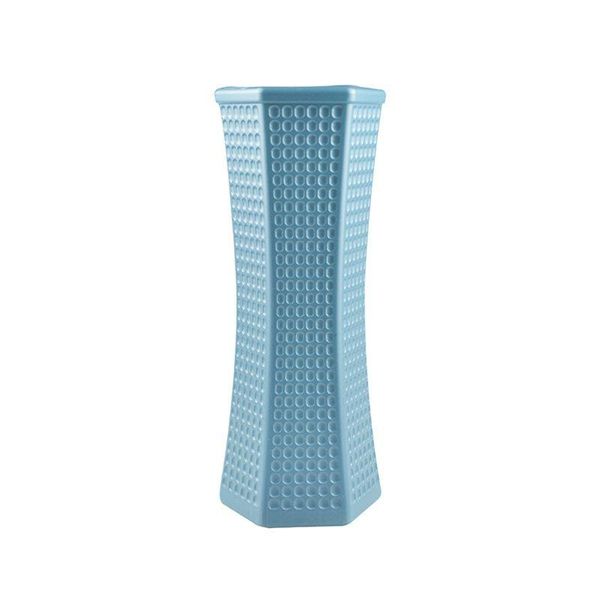 

vases nordic plastic vase imitation ceramic flower pot anti-fall arrangement container 896a