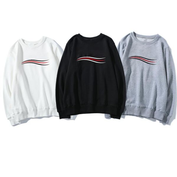 

men/women sweatshirts loose ovesize hoodies hip hop cotton high street round neck hoodie, Black