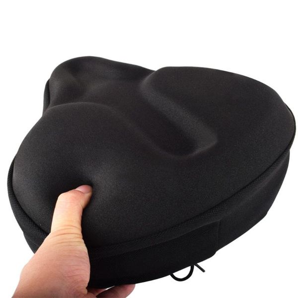 

bike saddles bicycle seat breathable electric saddle soft thicken gel pad cushion cover mountain cycling