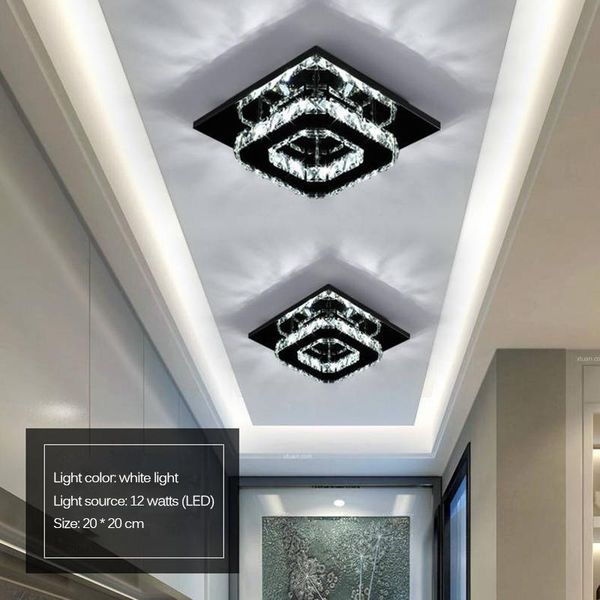 

ceiling lights modern surface mounting led light square for stairs foyer kitchen bedroom bathroom ultrathin lamps home decoration