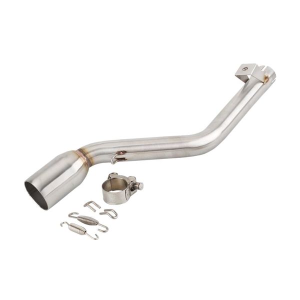 

motorcycle exhaust system for keeway tx 125 2012 to 2021 2021tx sm /enduro 2012-2021 escape slip-on muffler mid link pipe