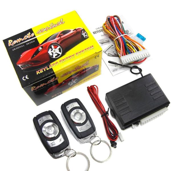 

theft protection m616-8176 car keyless entry system universal 12v remote central kit anti-theft door lock with controllers