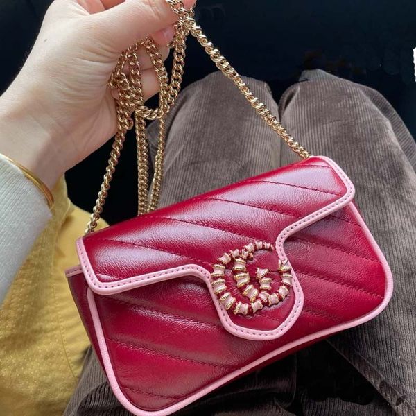 

luxury handbags 2021 new single shoulder women's yan suture embroidered dionysian love bag enamel buckle leather